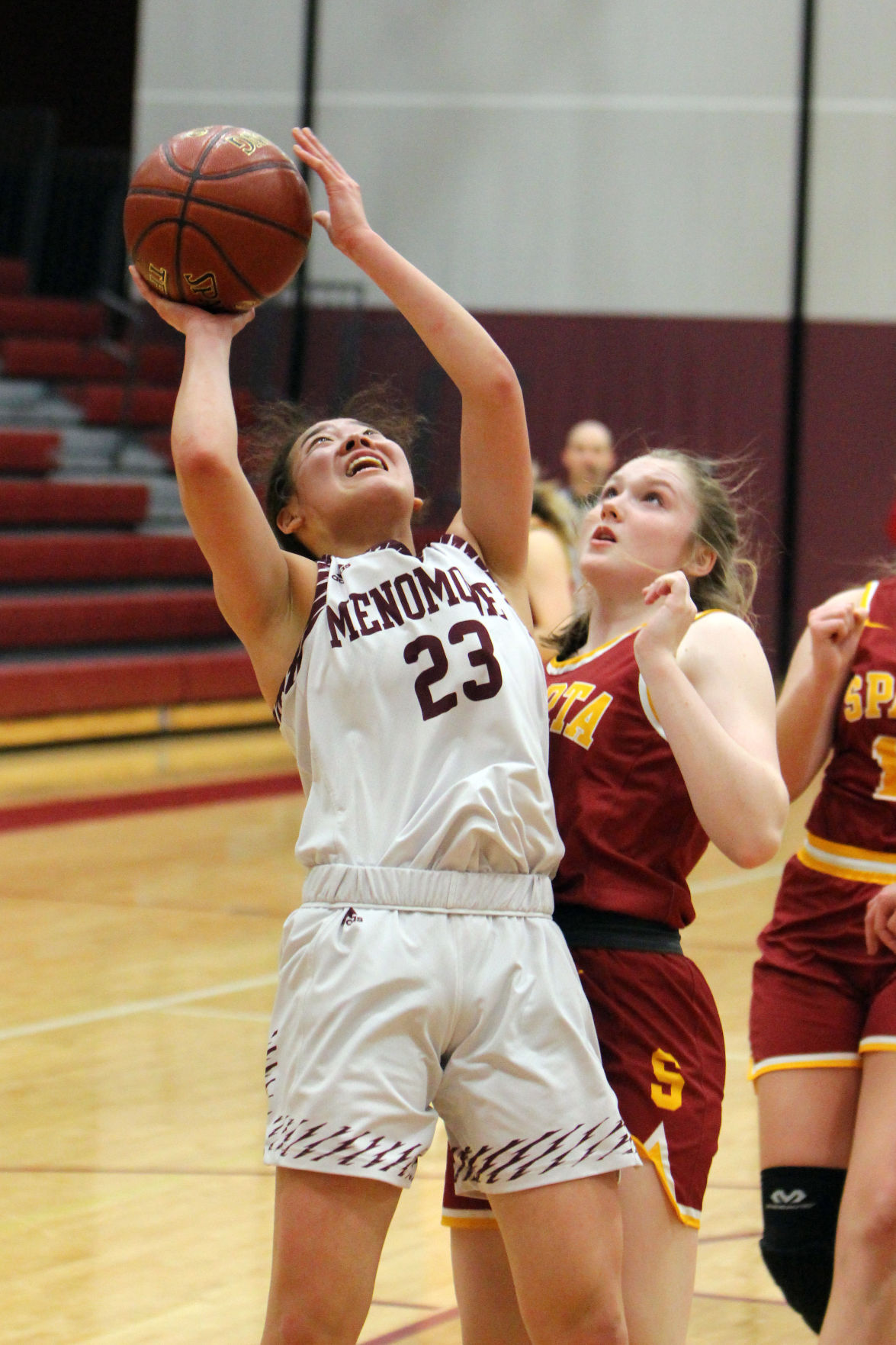 Sparta at Menomonie girls basketball 2-25-20